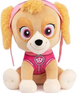 La Pat' Patrouille Peluche Stella Gund 40 cm - Jouet Bébé 1 an+ Lavable