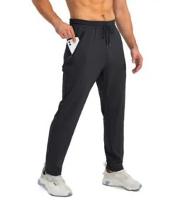 Tansozer Pantalon Jogging Homme Séchage Rapide Taille Élastiquée Pantalons Tansozer Pantalon Jogging Élégant Homme Sécha