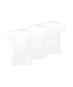 Levi's T-ShirtTEE-Shirt Homme - Lot de 3 - Casual Wear pour Hommes - Comfort Stretch - Lot de 3 Tailles Moyennes