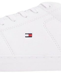 Tommy Hilfiger baskets vulcanisées homme en leather essential | confort | mode | baskets hommes | essentielle en cuir |