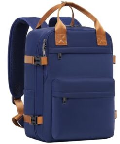COOLIFE Bagage Cabine 45x36x20 pour EasyJet Femme Homme Bagage Sac à Main Voyage 30L under Siege Avec Ordinateur Portabl