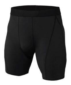 Yimutian Compression Short Homme Running Collant Court Séchage Rapide Respirant pour Course Fitness Cyclisme Extrêmement