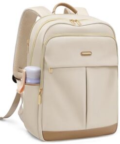 Sac à dos pour ordinateur portable 16 pouces pour femmes, grande capacité, sac de travail universitaire et voyage, compa