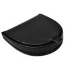 Charmoni Porte-Monnaie en Cuir Véritable pour Homme - Multi Poches - Noir