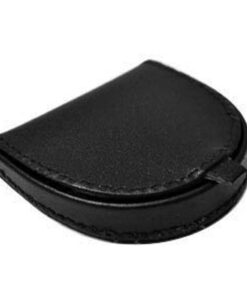 Charmoni Porte-Monnaie en Cuir Véritable pour Homme - Multi Poches - Noir