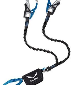 Salewa Kit Via Ferrata Ergo TEX - Équipement Ergonomique Impermeable pour Alpinistes en Escalade