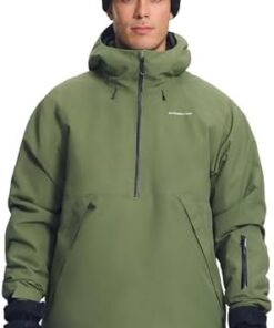 Pioneer Camp Veste de Ski Snowboard Homme 10 000 mm Colonne d'Eau Imperméable Respirante Jupe Neige