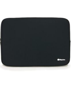 WAYTEX 71003 Housse Neoprène Portable Ordinateur 15,6 Pouces Noir Pour Professionnels Travail Mobile