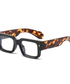YAMEIZE Rectangulaires Anti-Lumière Bleue Lunettes - Idéales pour Femmes et Hommes | Lunettes Anti-Fatigue et Gaming Tra