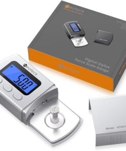 Neoteck Jauge de Force Stylet Numérique Argent Écran Bleu Basique Haute Précision