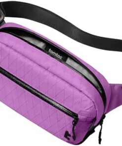 Tomtoc 3,5L X-Pac Sac Bandoulière RFID Léger Imperméable pour Voyage Quotidien