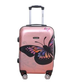 Valise Moyenne Celims | Polycarbonates | Voyageurs | Aéroports | Robuste et sécurisée | 65 x 42 x 26 cm | Cadenas TSA |