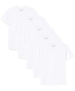 FM London Lot de 5 t-shirts pour homme à motifs urbanes urbains, design contemporain, idéal pour la rue, douillets et co