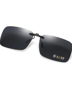 LUFF Clip Polarisé Unisexe Sur des Lunettes de Soleil - Convient à la Plupart des Lunettes, Bon Pour la Conduite et la P