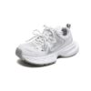 Chaussures à Plateforme légères pour Femmes en Mesh Respirant Baskets de Course et de Marche