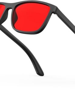 Bloomoak Lunettes Filtre Lumière Bleue 99% - Anti-Fatigue, Anti-Éblouissement, pour Écran, Jeux, Téléviseur, Téléphone,