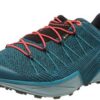 Salewa Gore-TEX Chaussures de Trail Running Femme WS Dropline Ocean/Canal Blue 40 EU