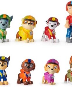 Paw Patrol Jungle Pups 8 Figurines Collection À Collectionner Enfants 3 Ans+