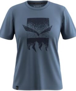 Salewa Eagle 3 Cime T-Shirt Femme Respirant pour Alpinisme