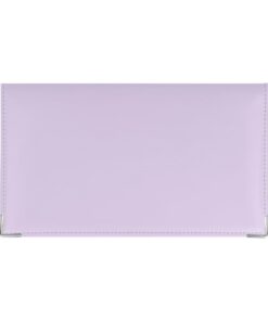 Etui chéquier Color Pop, fabrication française, pour carte et papiers divers (Lilas)