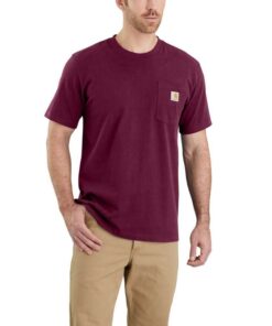Carhartt T-Shirt Herren Workw Avec Poche Taille S Et Saison Peignoir