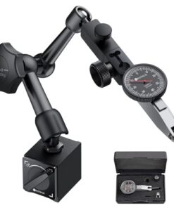 Neoteck Comparateur à Levier 0.01mm Précision Base Magnétique 40kg