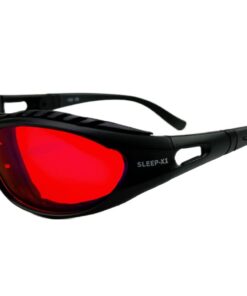 SLEEP-X1 Filtrateur de lumière bleue et verte pour PC et ordinateur gaming, femme homme, rouge, taille unique