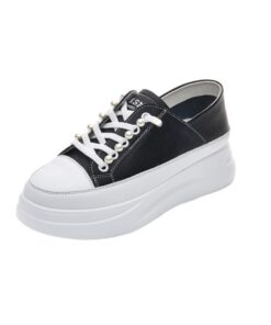 Chaussures Canvas Respirant Femme Mode Casual Augmentation de la Taille Running