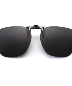 YAMEIZE Lunettes de soleil polarisantes à clip pour hommes et femmes - Protection UV400 sans monture idéales pour la con