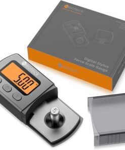 Neoteck Balance Numérique Vinyle 0.01g Non Magnétique - Pour Audiophiles - Écran LCD Rétroéclairé & Calibration Incluse