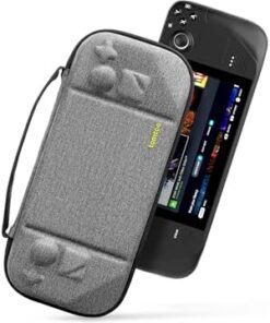 tomtoc Etui Steam Deck OLED Rigide EVA Antichoc - Housse Protectrice pour Voyages et Accessoires