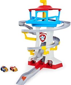Pat Patrouille Quartier Général + 2 Véhicules True Metal Chase & Marshall - Jouet Enfant 3 Ans+