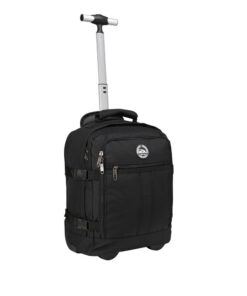 Cabin Max Metz Sac à dos 40 x 30 x 20 cm pour voyage en avion, compatible Wizz Air et Eurowings, grand compartiment avec