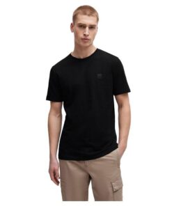 T-Shirts BOSS Homme Lot de 1 Élégant pour Hommes en Promotionuating Vue Douce et Confortable en CotonLarge Gamme de Coul
