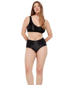 GISELA Culotte Midi Arrière Préformée pour Femme, Élastique et Confortable, Taille Unique - Parfait pour Activités Quoti