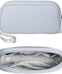 tomtoc Sac Organisateur Câbles Portable, Tech Pouch pour Powerbank Téléphone Quotidien