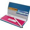 Portefeuille Color Pop Bleu pétrole fabrication française pour homme elegant et resistant