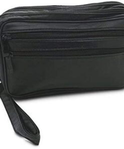 MACEMARO TRADING Sacoche XXL en cuir Femme Sac D'ordinateur Léger pour Voyage Étui Résistant à l'eau 30L