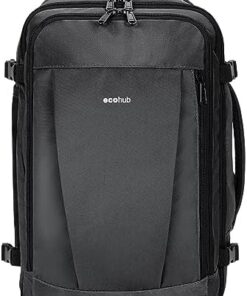 ECOHUB Bagage Cabine Easyjet 45x36x20 30L Imperméable PET Recyclé