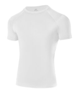 Niksa Lot de 1 à 2 t-shirts de compression respirants et à séchage rapide pour garçon - Manches courtes avec technologie