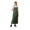 Reis Tablier de protection vert 90 x 120 cm pour cuisine professionnelles et particulières avec haute visibilité et prot