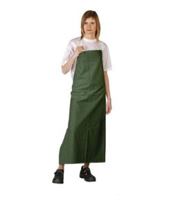 Reis Tablier de protection vert 90 x 120 cm pour cuisine professionnelles et particulières avec haute visibilité et prot