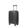 BEMON Valise Cabine Rigide 4 Roues et Serrure TSA 55cm Antibes Noir