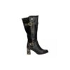 Bottes LAURA VITA MARBREO 01 Noir pour Femme Élégantes et Confortables en Marbre Jade, Taille US 7.5 - Noir