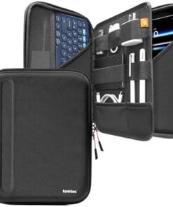 tomtoc Housse 11 Pouces iPad Pro M5/M4 & Air M3/M2 - Étui Rigide pour Magic Keyboard & Accessoires