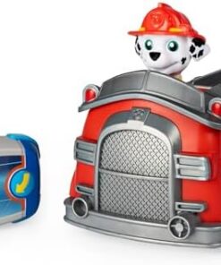 La Pat' Patrouille Véhicule RC Marcus - Télécommande Adaptée Petites Mains - Jouet Enfant 3 Ans+
