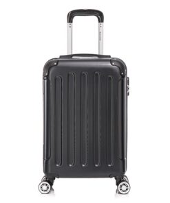Valise Cabine Boleedy 20'' Rigide ABS, Bagage de Voyage Trolley 4 Roulettes, Soute Avion 20kg, Pas Cher et Durable