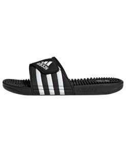 Adidas Adissage Slides TOBOGGANSMixte Noir Modèle Élégant pour Femmes - Anti-Fatigue - Taille US 6-10