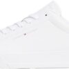 Tommy Hilfiger Sneakers en Cuir - Style Élégant, Confort Maximisé, Modèle Classique pour Hommes et Femmes
