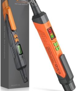 Neoteck Détecteur de Fuites de Gaz Naturel Portable avec Alarme Sonore Visuelle pour Maison et Camping Car